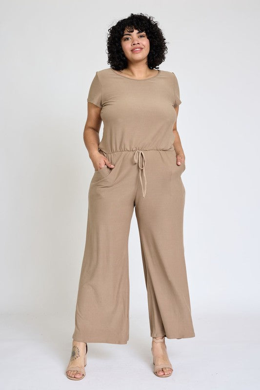 Short Sleeve Jumpsuit